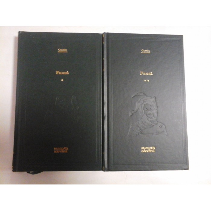 (Biblioteca Adevarul) FAUST vol.1 si vol.2 - GOETHE (Biblioteca Adevarul) FAUST vol.1 si vol.2 - GOETHE